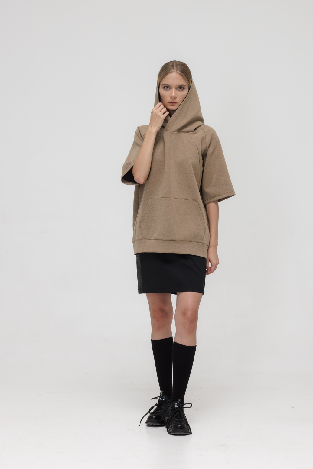 HOODIE T-SHIRT BEIGE